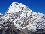 12 17 Chamlang From Mera High Camp Chamlang close up from Mera High Camp (5770m) at midday.